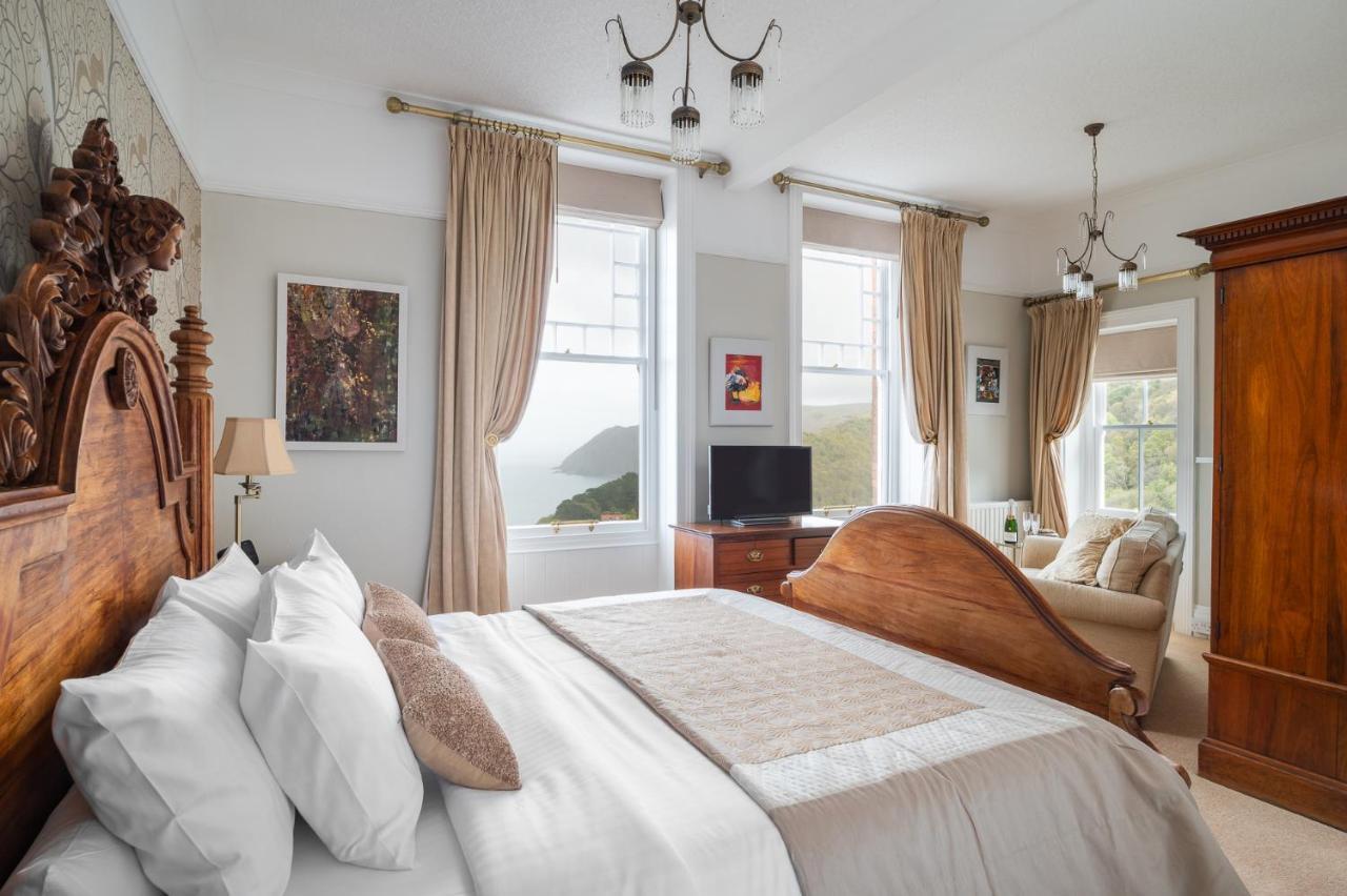 Highcliffe House Bed & Breakfast Lynton Bagian luar foto