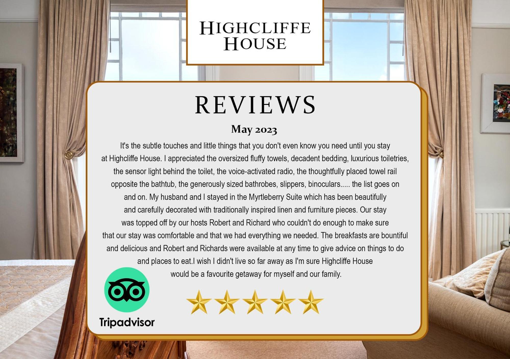 Highcliffe House Bed & Breakfast Lynton Bagian luar foto